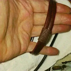 Handmade Leather Unisex Bracelet
